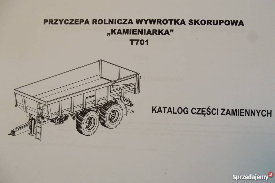 Katalog PRONAR Część Zamiennych Instrukcje Parczew