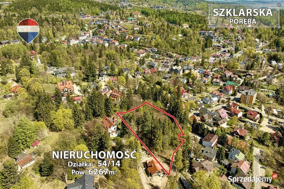 Wyjątkowy teren inwestycyjny w Szklarskiej 6267m2 Sprzedaż