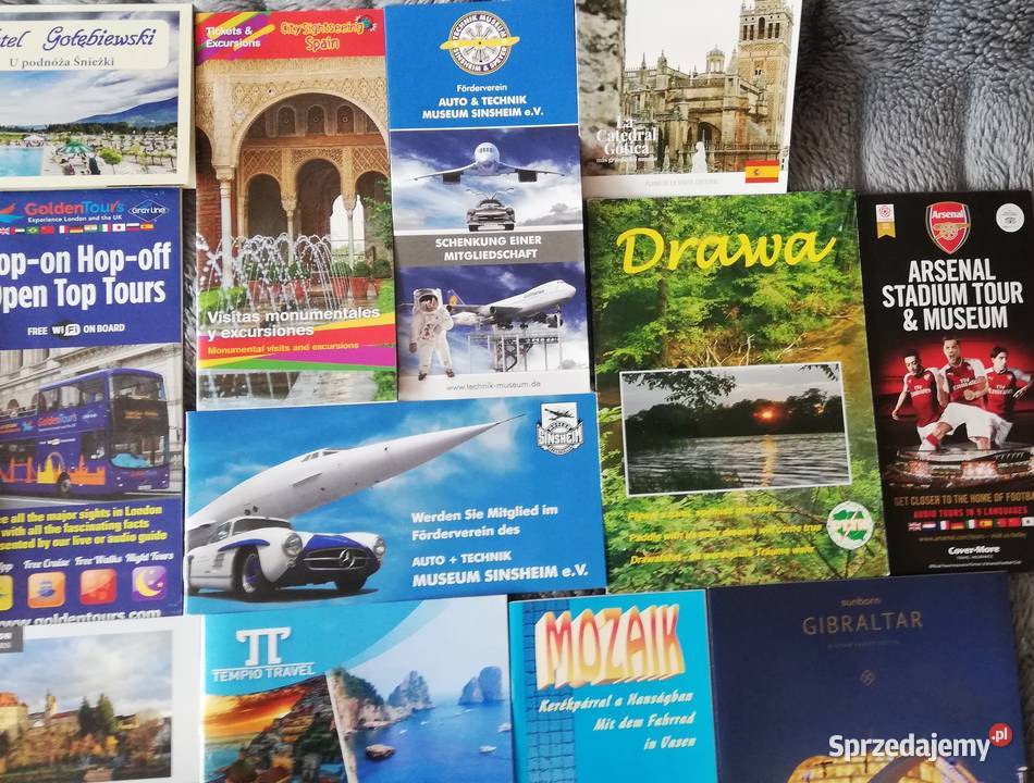 Mapy foldery informatory turystyczne Wronki