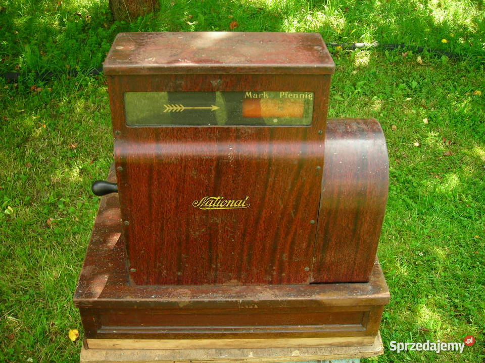 Zabytkowa kasa National początek XX wieku podlaskie Białystok