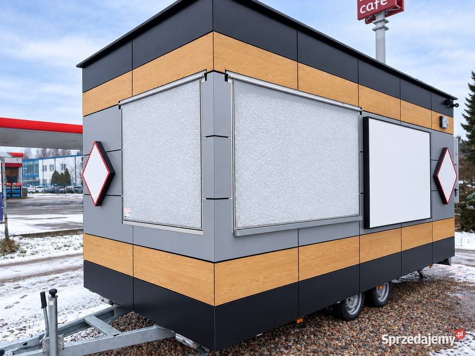 Przyczepa gastronomiczna 51m x 21m Cesja Gniew
