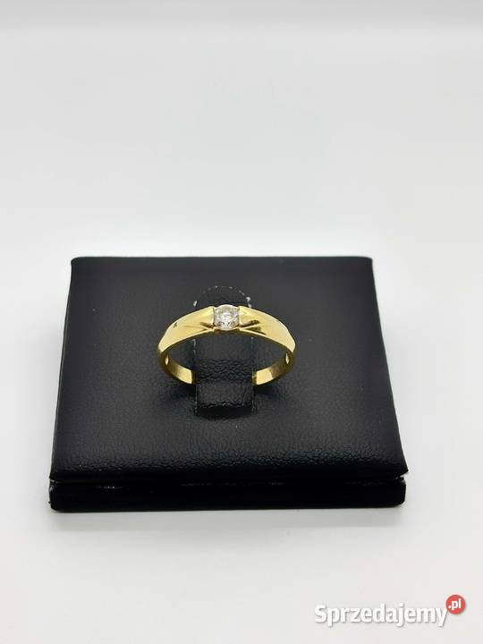Złoty pierścionek pr 585 166g Rozmiar 9 Elbląg