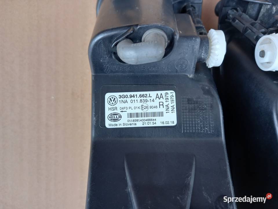 VW Passat B8 Lampa przeciwmgielna halogen LP osobowe Oświetlenie Bukownica