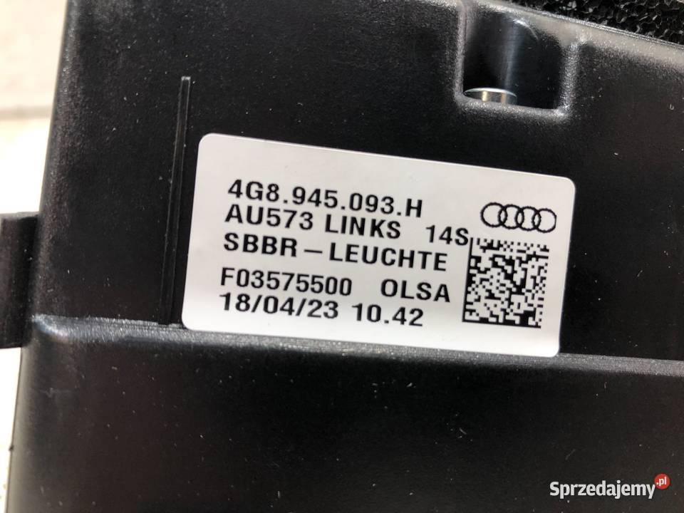 AUDI A7 4G 112014022018 Lampa tylna lewa osobowe