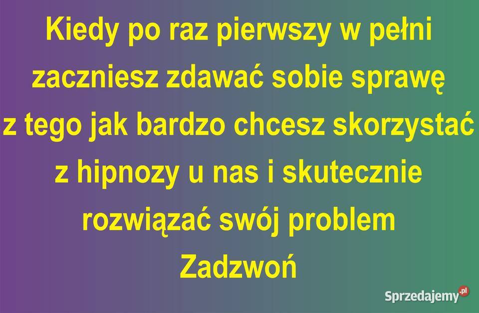 Hipnoza Najbardziej skuteczna metoda terapii u