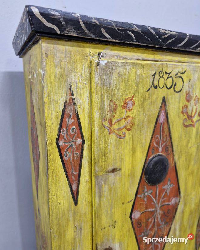 Oryginalna Śląska Szafa Chlebowa z 1835 r Marki
