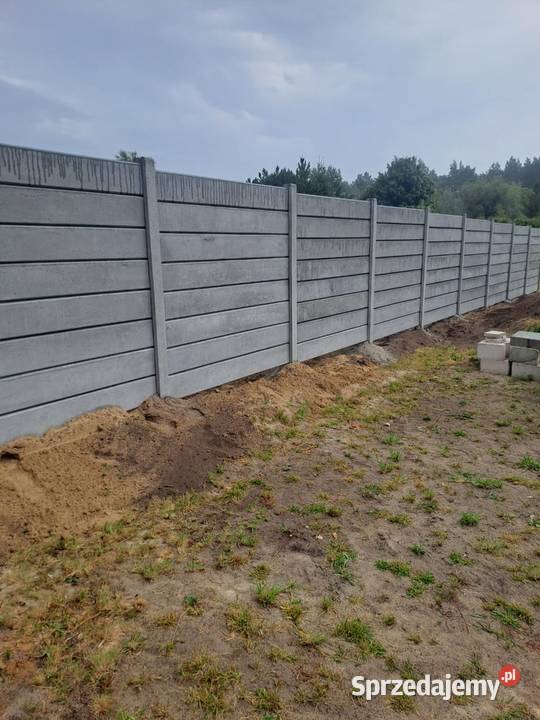 Markowe ogrodzenia betonowe Producent Ogrodzenia i bramy Leszno usługi budowlane