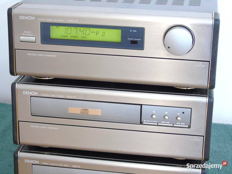 Wieża Denon Amplituner CD Mag AUX PHONO DOSTAWA Wieże i miniwieże sprzedam