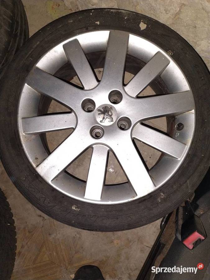 4x108 17 komplet Allu felg Peugeot OE