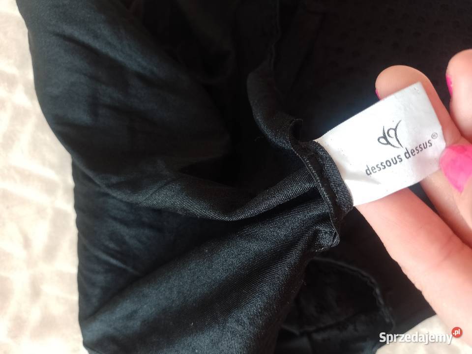 95C 42XL Ekskluzywna Czarna Halka pod sukienkę z Bielizna damska małopolskie Kraków