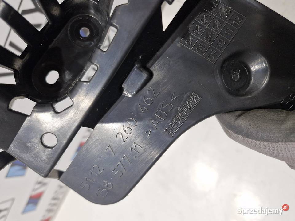 7260462 BMW F31 ŚLIZG ŚRODKOWY ZDERZAKA TYŁ sprzedam