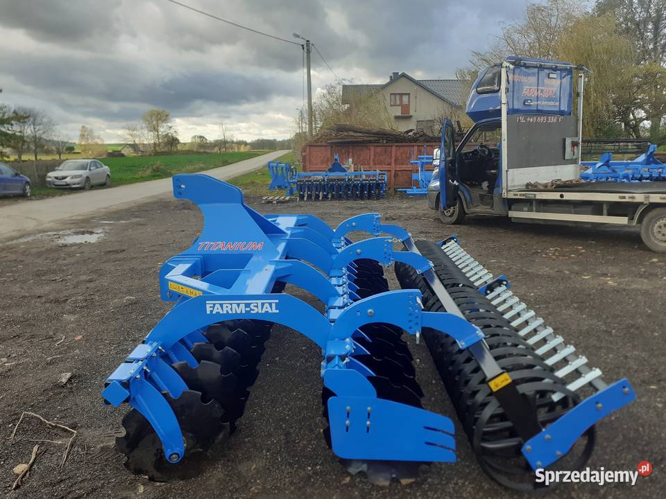 Brona talerzowa 3M FARMSTAL rozstaw 90100 nieuszkodzony podkarpackie