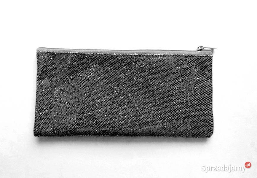 czarna kosmetyczka brokatowa kosmetyczka Dla kobiet Pozostałe kujawsko-pomorskie Toruń