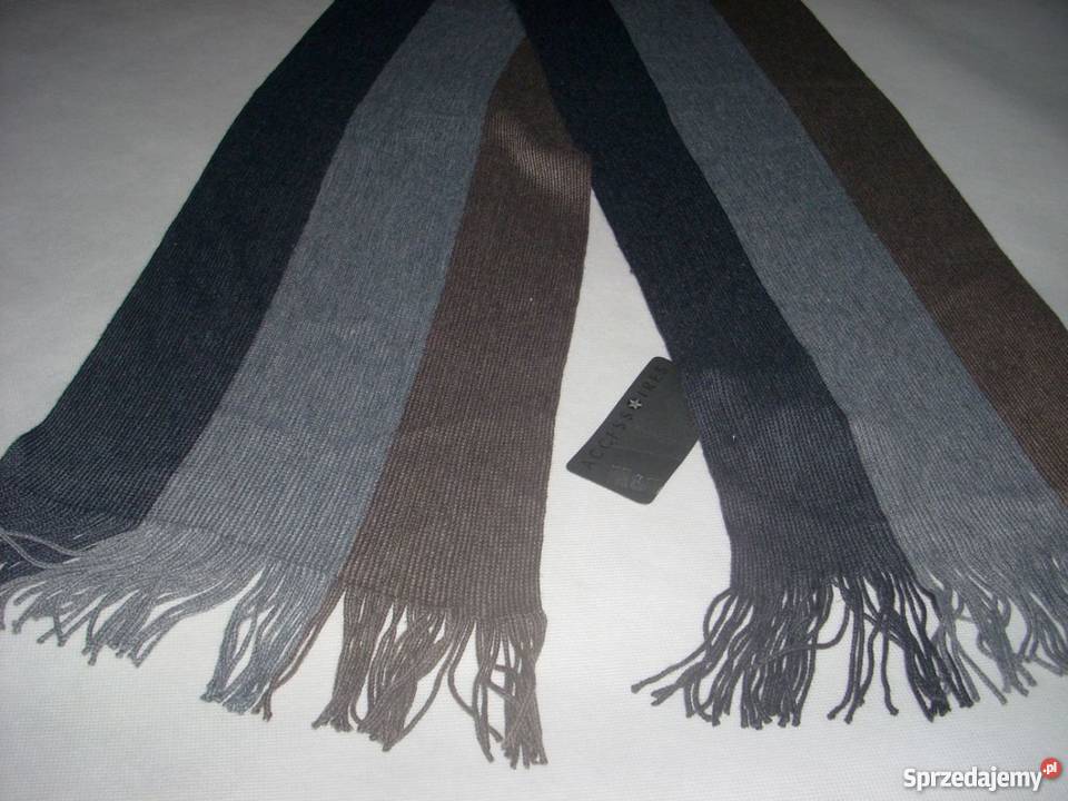 YORKER Szal Szalik męski Milutki NOWY Dla mężczyzn Nowy Sącz