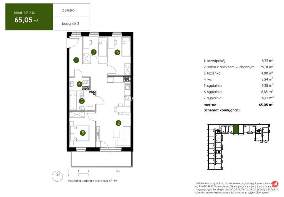 sprzedaży mieszkania 6505m2 4 pokoje Kraków małopolskie