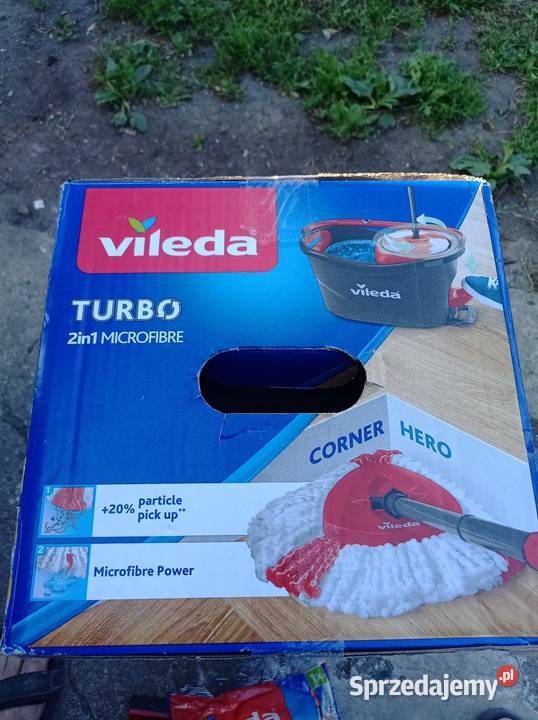 Vileda Turbo 2w1zapas i szufelka że zmiotka Elbląg