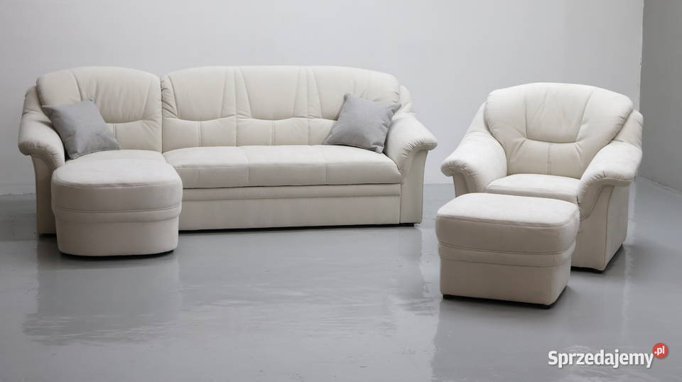 TŁG DESIGN NAROŻNIK funkcja spania fotel PUFA Poznań