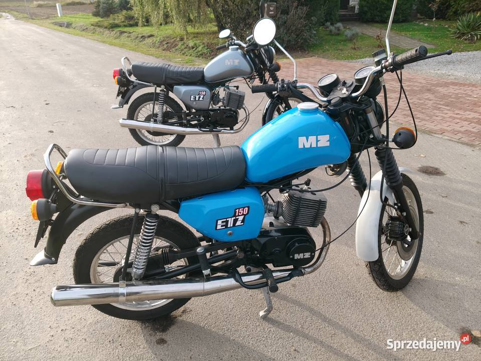 MZ ETZ 150 motocykl MZ 1987 z dokumentami wielkopolskie Nowe Skalmierzyce