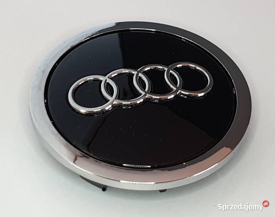 oryginalne dekielki AUDI 69mm ASO dekle 4 czarne Bełchatów