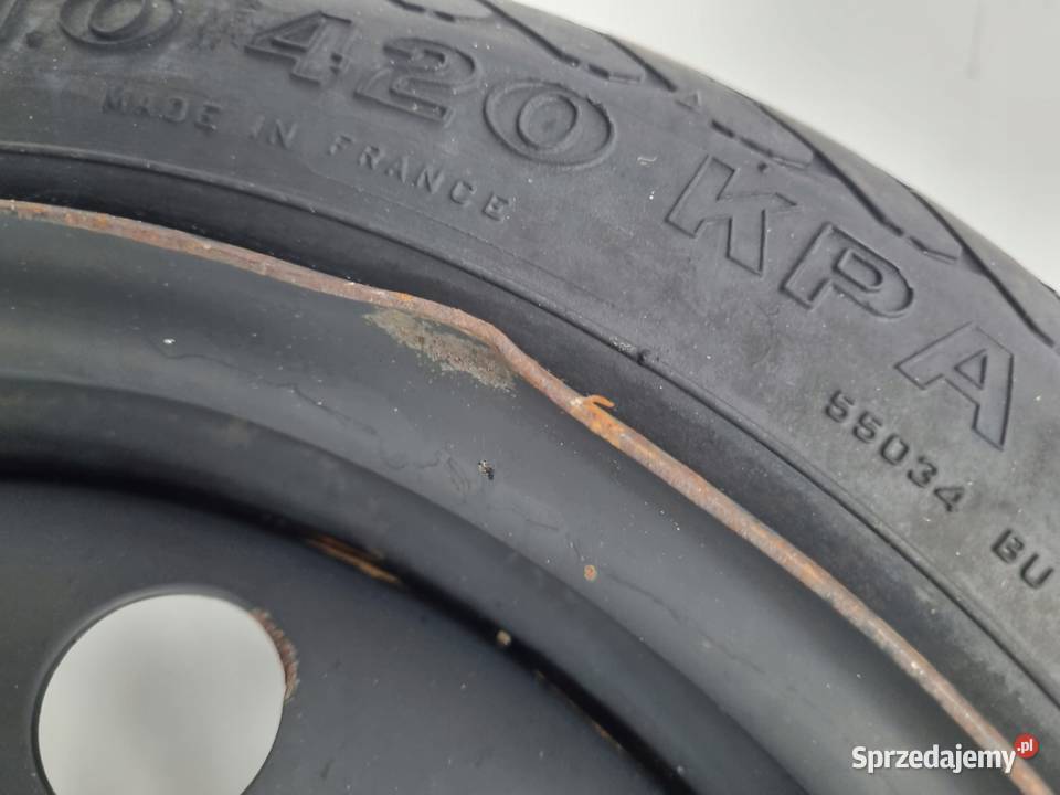 KOŁO DOJAZDOWE ZAPASOWE Nissan Micra K12 Note lubelskie Chełm