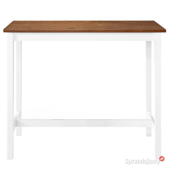 Stolik barowy z drewna 108 x 60 x 91 WM245548 Warszawa