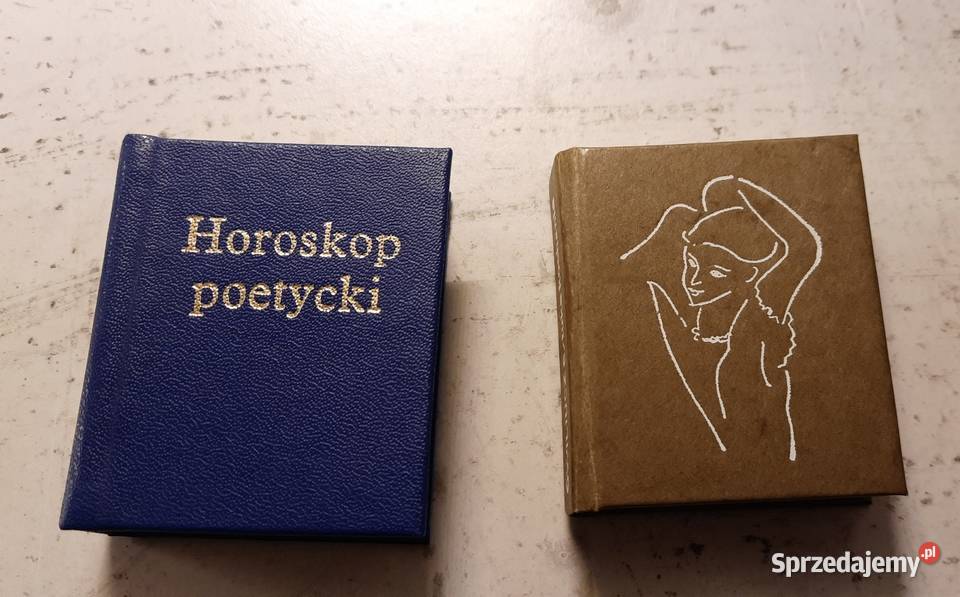 Mini książeczki horoskop poetycki i sztuka