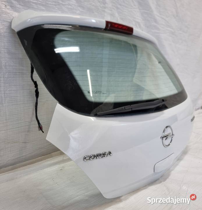 OPEL CORSA D TYLNA TYŁ KLAPA BAGAŻNIKA kompletna osobowe