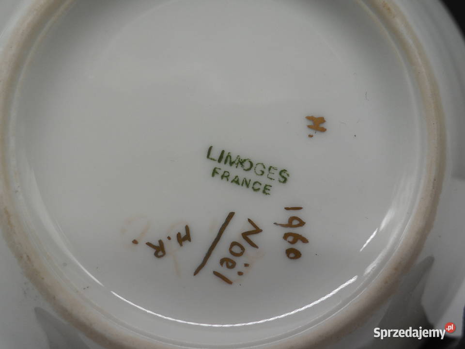 Talerzyk podstawek Limoges wielkopolskie Raszków
