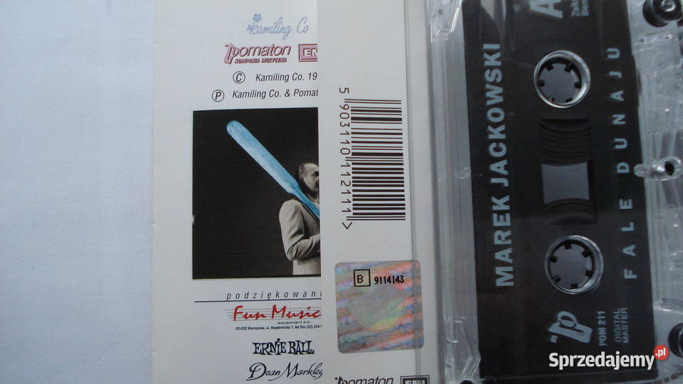 Marek Jackowski Fale Dunaju kaseta magnetofonowa