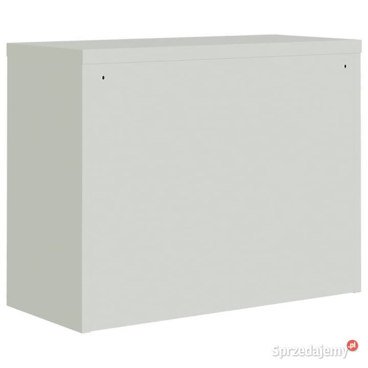 Szafka na dokumenty szaroniebieska 90x40x70