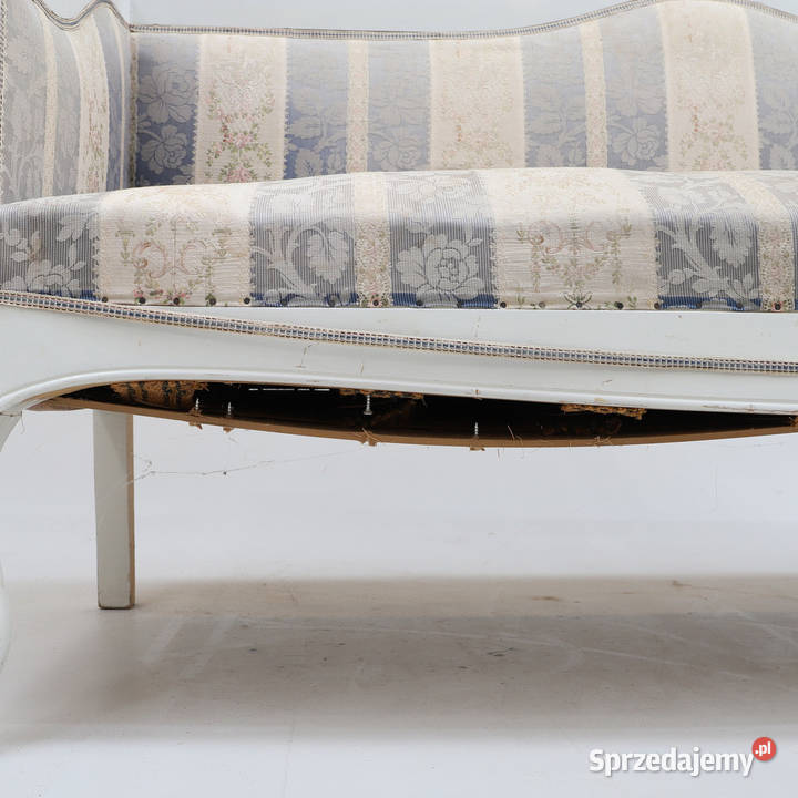 Sofa salonowa w stylu rokoko pocz XXw transport