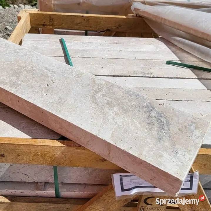 Opornik Trawertyn BIANCHE Bębnowane Naturalne Warszawa sprzedam