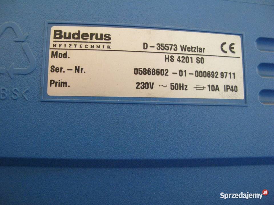 Kocioł gazowy Buderus G124L32kWCWU Ecomatic 4000 Żary