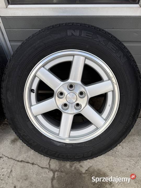 Oryginalne felgi Jeep 17 5x1143 ET38 opony aluminiowe małopolskie Osielec sprzedam