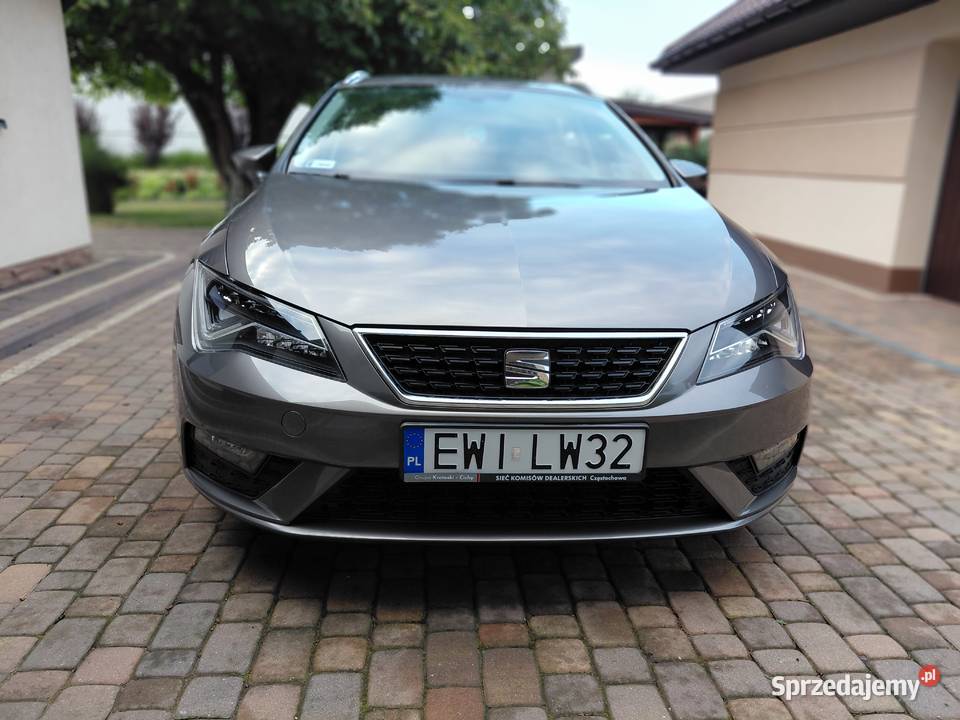 Leon ST 16TDI 2017r fullLED BluetoothPolski Wieluń