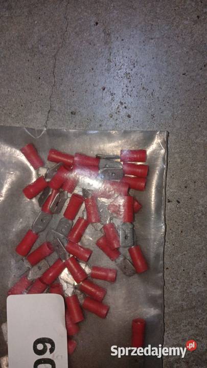 Konektory płaskie męskie 63x08mm izolowane Maniowy