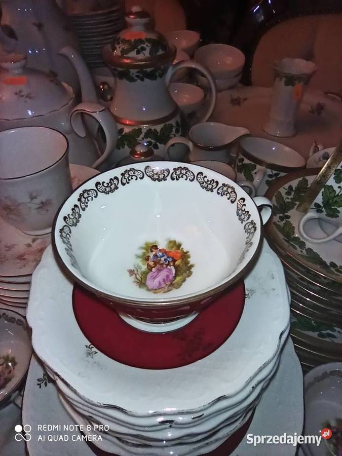 Filiżanka z talerzykiem Alka Import Gdańsk