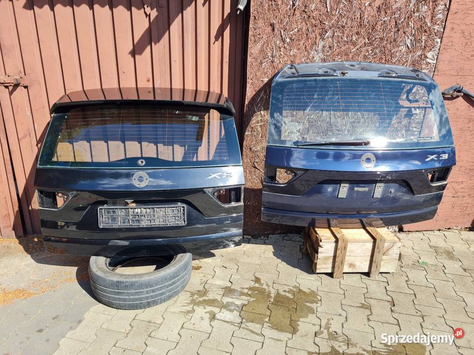 BMW X3 E83 Klapa Tylna Bagażnika z Szybą małopolskie Skawina