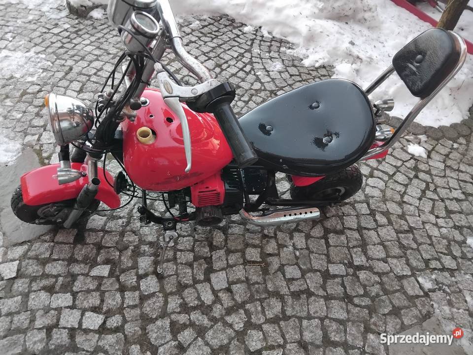 Mini pocket bike chopper spalinowy dzieci