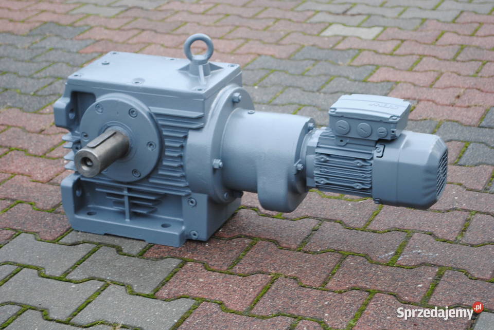 Motoreduktor kątowy 055kw 1obrmin z hamulcem Pozostałe Kargowa