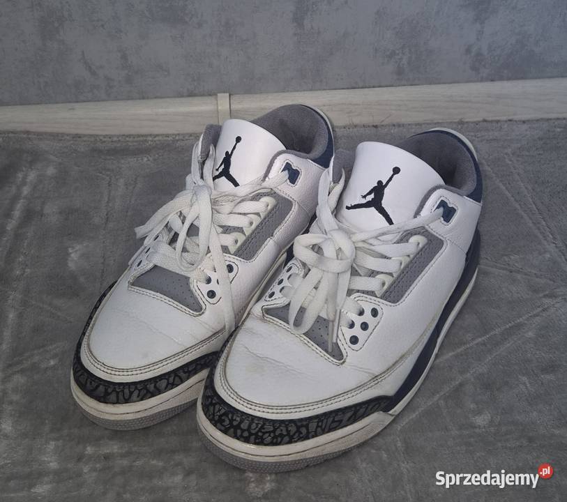 Buty chłopiec Jordan 3 Retro Midnight Navy 40 Rozmiar 40 Łódź