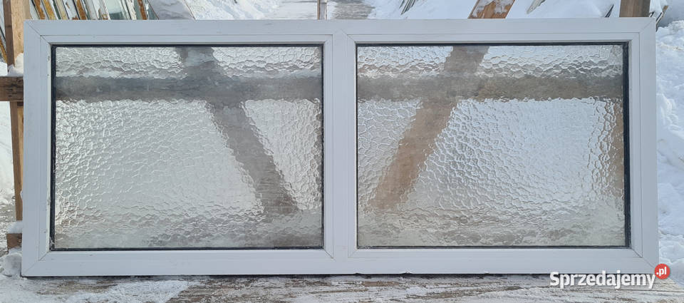 OKNA KacprzaK Witryna 186X80 FIX Używany PCV Siedlce