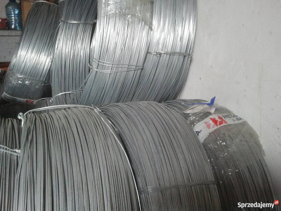 Drut ocynkowany fi 28 mm Radomsko Krosno