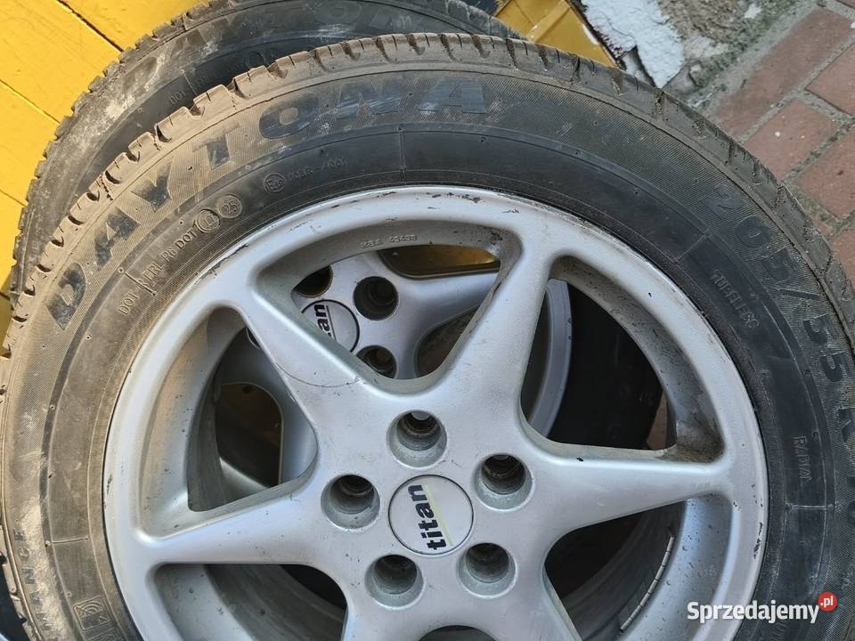 Sprzedam koła na lato z opla Zafiry b 205x55x16 Ełk