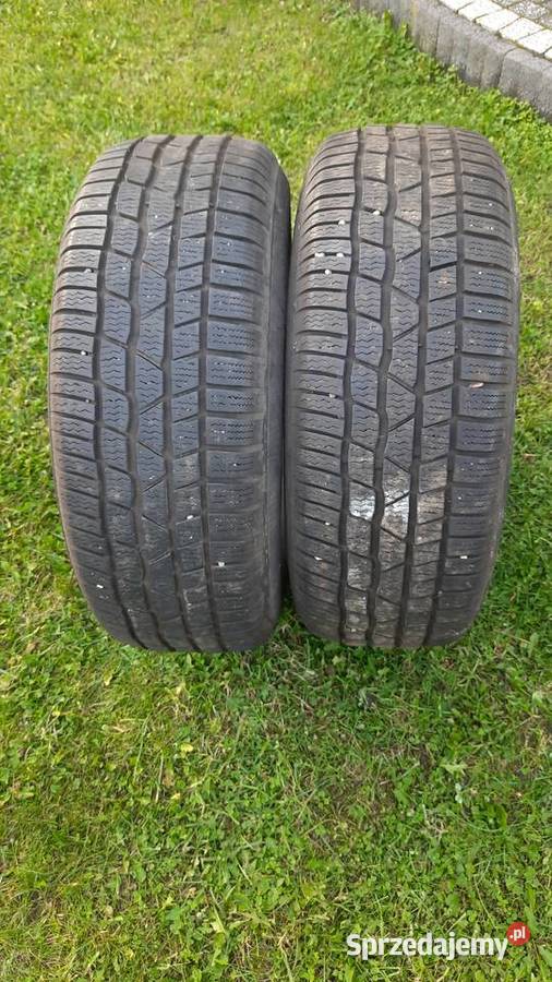 Sprzedam dwie opony Zima 21560 r16 Continental Ostrowiec Świętokrzyski