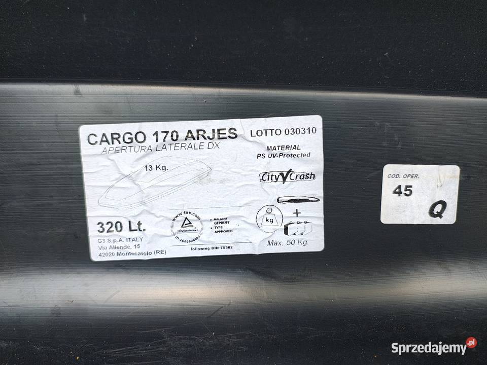 Box G3 Arjes 320 Lipsko-Polesie