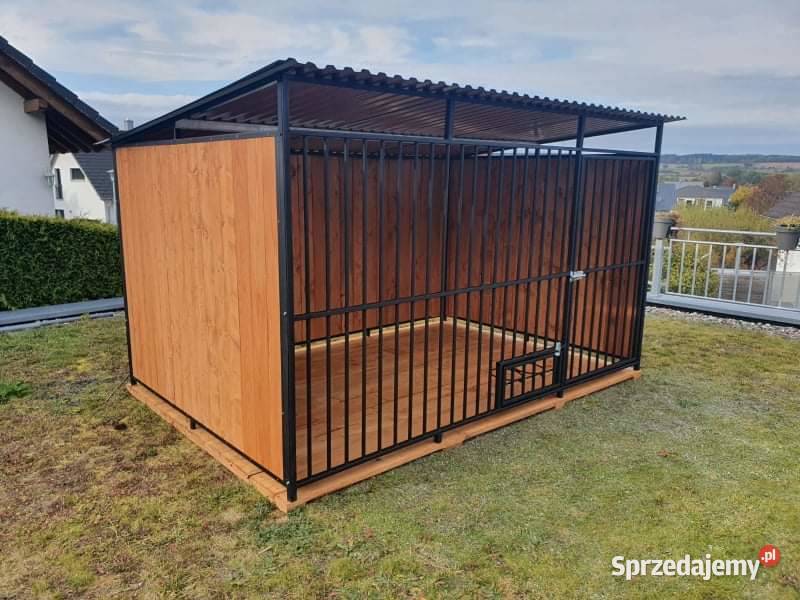 Kojec psa WZMOCNIONY GROŹNYCH PSÓW Producent Rybnik