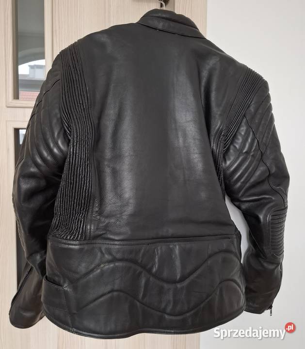 Skórzana kurtka motocyklowa super Czarnków