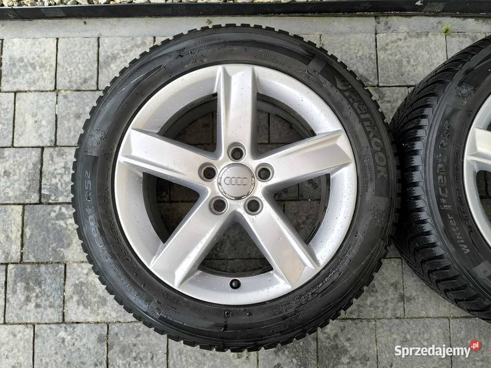Alufelgi 16 5x112 opony zimowe 22555R16 Audi VW