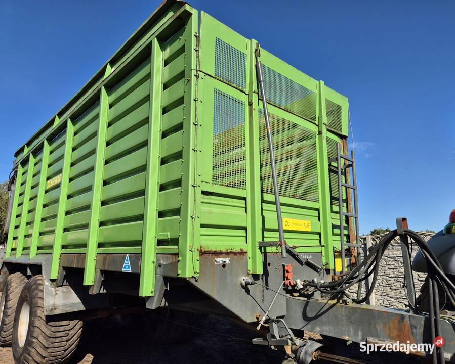 Przyczepa Hawe SLW 30 do odwozu kukurydzy trawy Przedecz